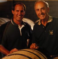 Parker and his son Craig Beam, Master Distillers