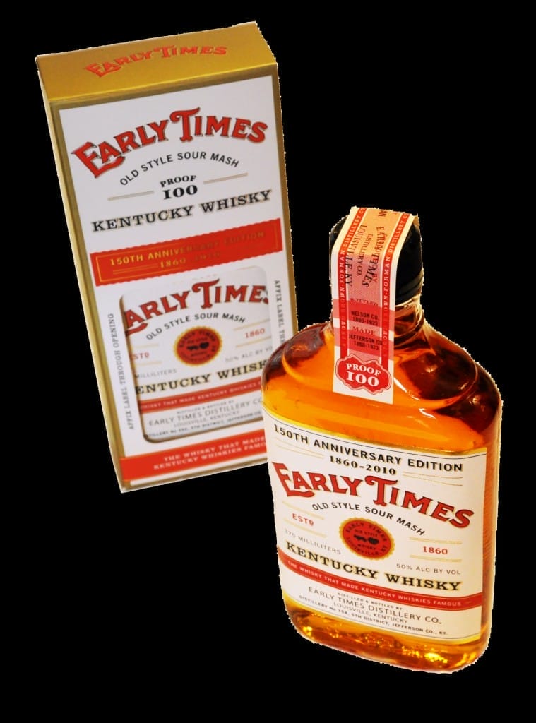 Early Times Whisky 150th Anniversary 100 proof Limited Edition Bottle