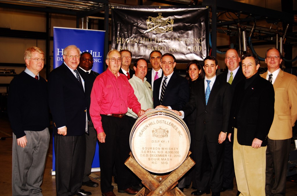 Heaven Hill Distilleries Six Millionth Bourbon Barrel Kentucky