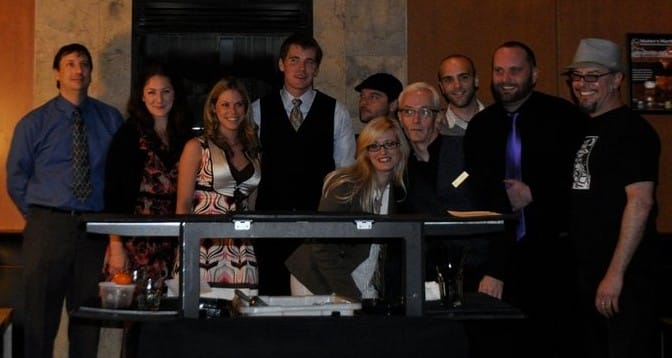 All competitors/mixologists in the Urban Bourbon Trail Cocktail Contest 2011