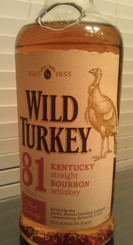 Wild Turkey 81 Bourbon bottle