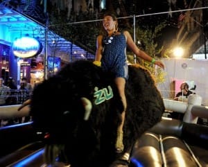 Mechanical Bison Riding
