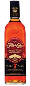 Flor de cana 7 year old Rum bottle