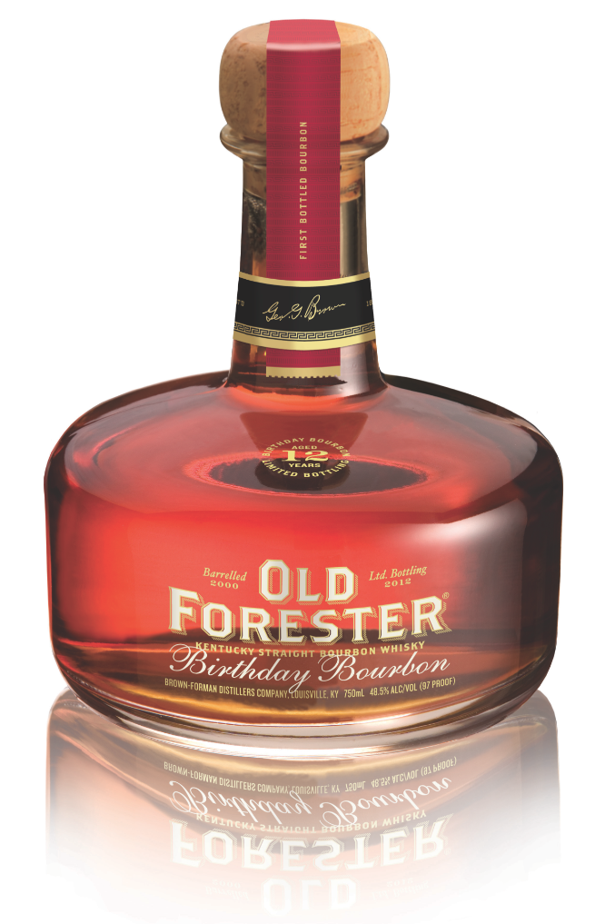 Old Forester Birthday Bourbon New Label and Bottle
