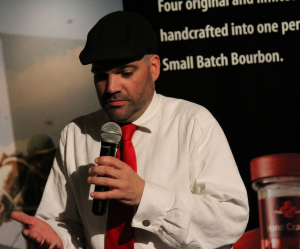 "Rose Julep Champion" Kyle Tabler of Louisville's Village Anchor explains his Rose Julep Recipe to the judges