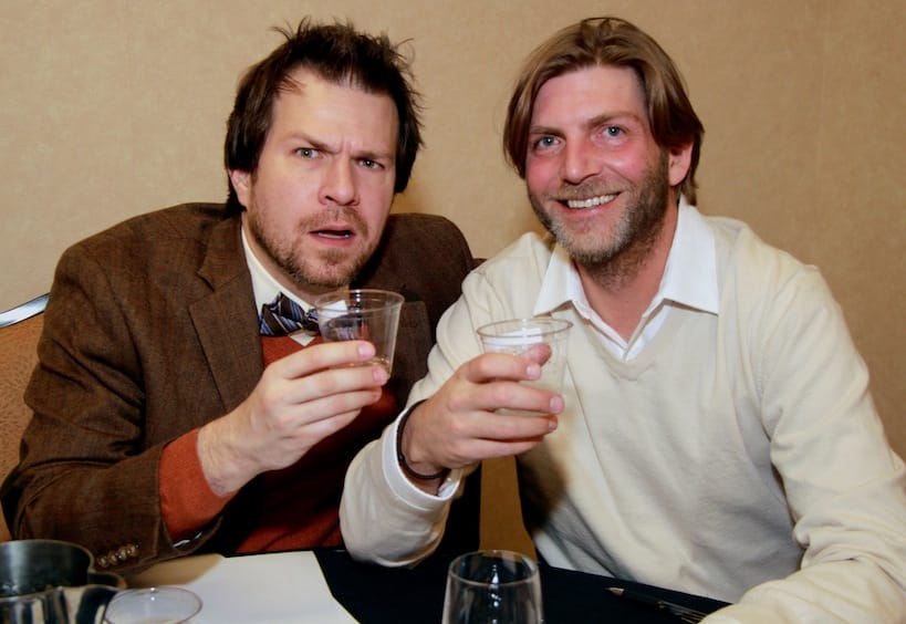 Who judges cocktail and spirits competitions? BourbonBlog.com's Tom Fischer and Proof Media Mix's Mike Manning