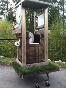 Homebuilt outhouse racer