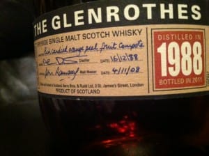 Glenrothes 1988 Review
