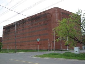 A warehouse at the old LaSalle Distillery in Canada Photo courtesy of Davin de Kergommeaux