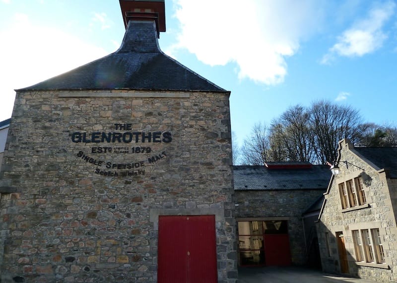 The Glenrothes Distillery, Rothes, Banffshire, By the Burn of Rothes, Scotland