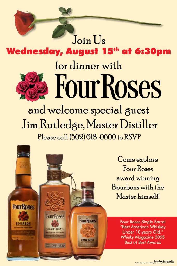 Four Roses Sign
