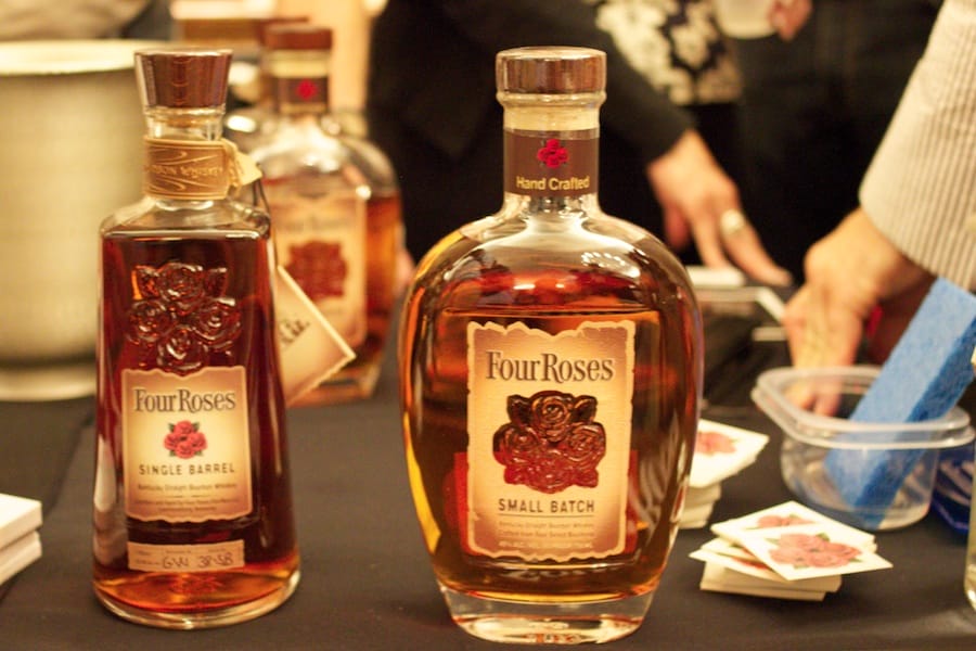 Four Roses Bourbon Bottles