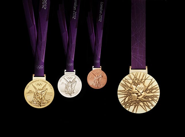 London Olympic medals