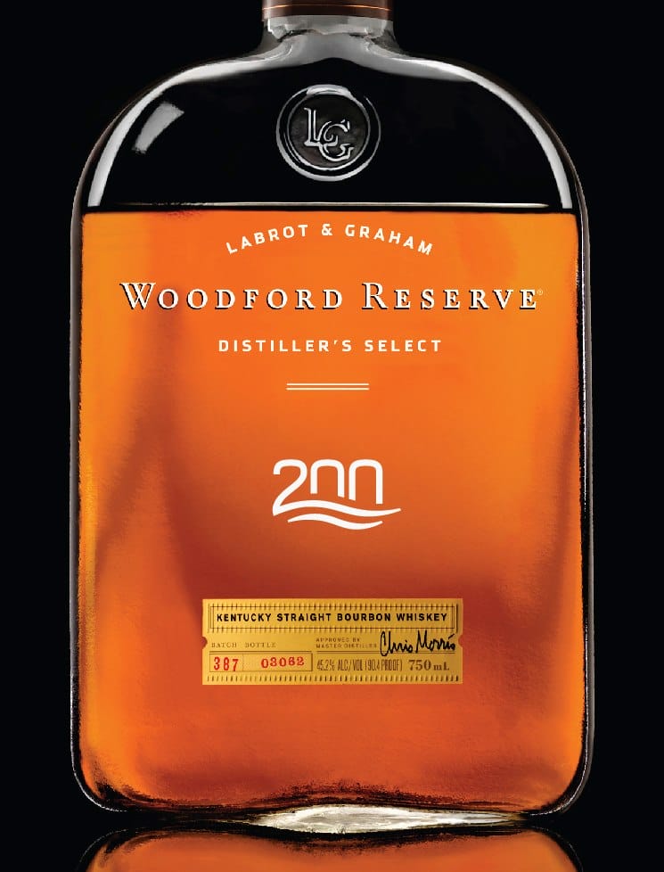 Woodford Reserve 200th Anniversary Bottle