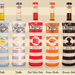 The Desirée Flavored Vodka Collection Cupcake, Original, Red Velvet Cake, Crème Brûlée and Brownie Batter
