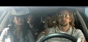 Hit and Run Movie Scene Dax Shepard and Kristen Bell
