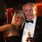 American Honey Girl Haley with Wild Turkey Master Distiller Jimmy Russell