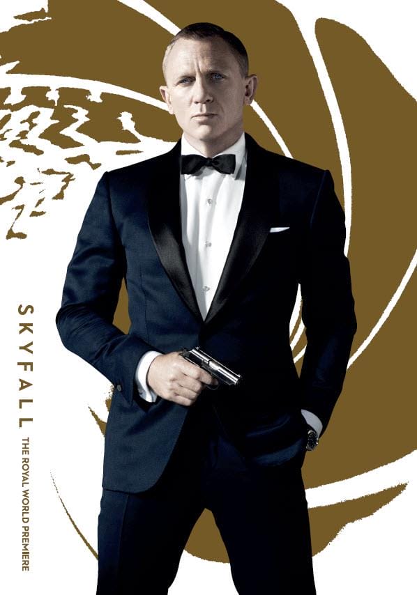 Skyfall with Daniel Craig as James Bond