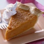Sweet Potato Pie with Whipped Cream