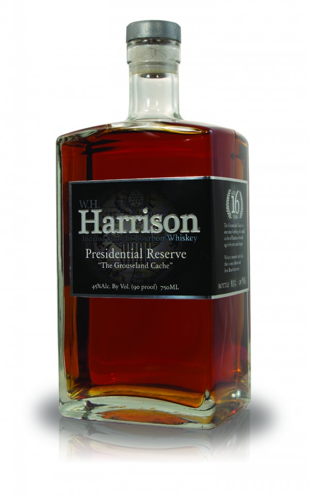 W. H. Harrison Presidential Reserve Bourbon "The Grouseland Cache"