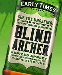 Blind Archer Early Times Spiced Apple Whisky