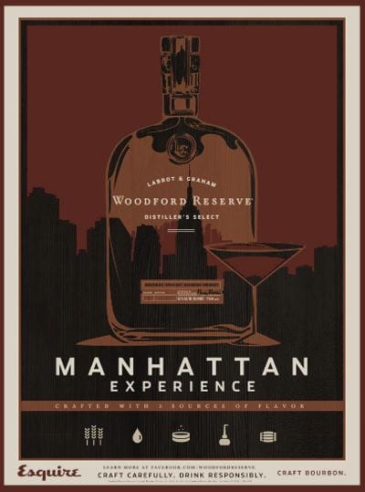 Manhattan Experience Woodford_Reserve Bourbon Esquire Magazine