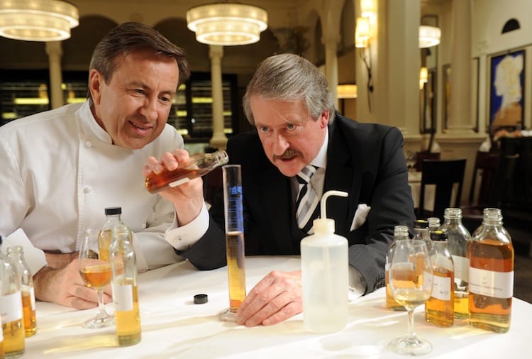 Richard Paterson Master Blender of The Dalmore works with Chef Daniel Boulud to Blend a Bespoke Single Malt Whisky Exclusively For Daniel