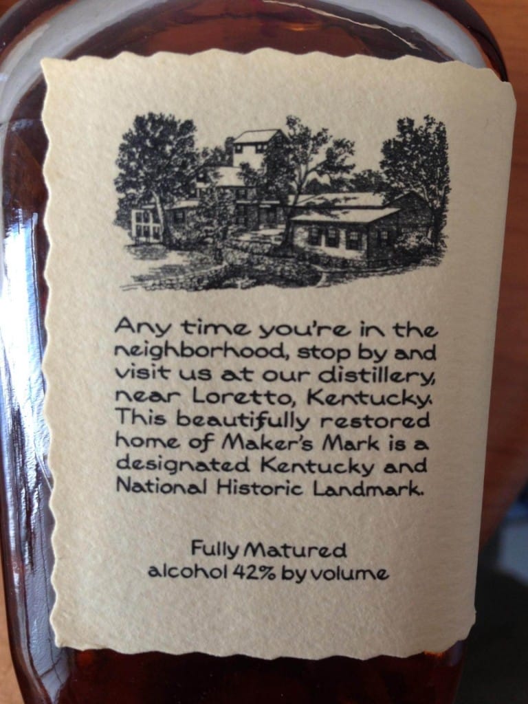 Makers Mark Label