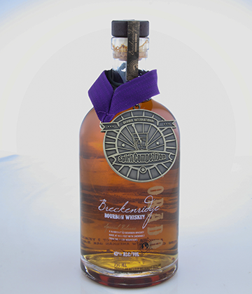 Breckenridge Bourbon wins a Gold Medal at the 2013 Denver International Spirits Competition 