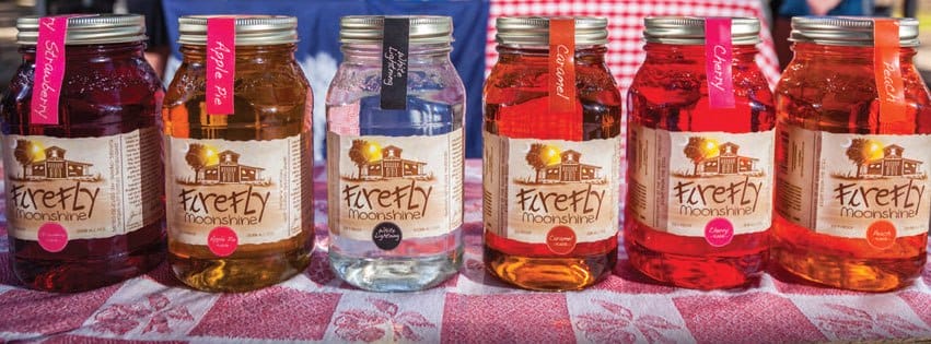 Firefly Moonshine Flavors 