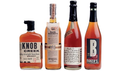Jim Beam Small Batch Bourbon Collection: Knob Creek, Basil Hayden's, Booker's, and Baker's Bourbon