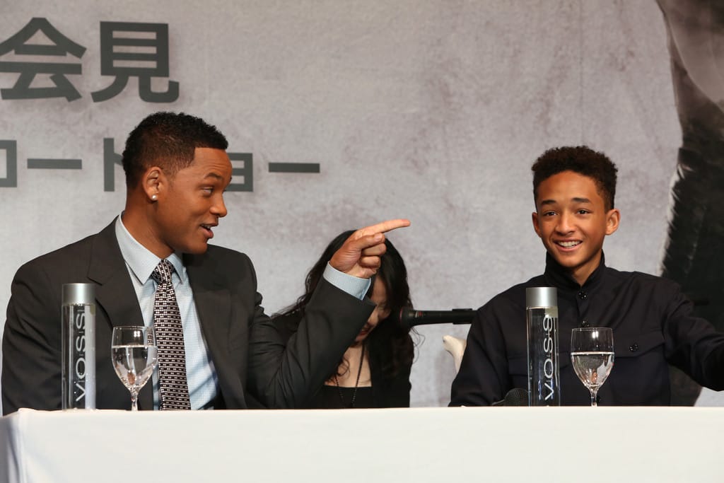 After Earth with Will Smith and Jaden Smith
