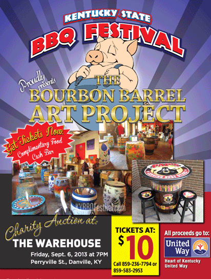 Bourbon Barrel Art Project