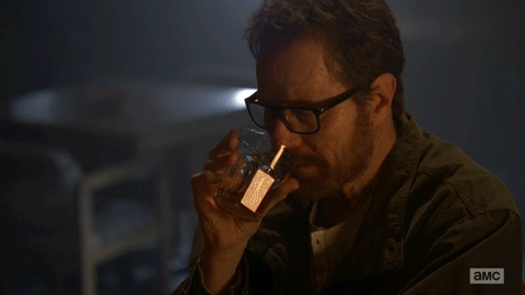 Walter White Drinking Dimple Pinch