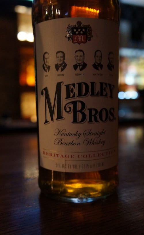 Medley Brothers Bourbon