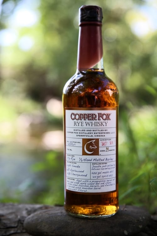 Copper Fox Rye Whiskey