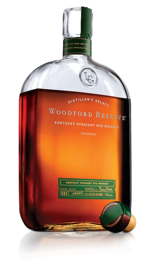 Woodford Reserve Rye Whiskey bottle