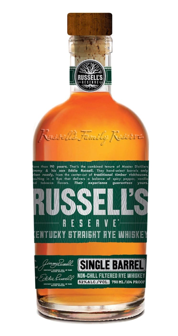 Russell's Reserve Single Barrel Rye Whiskey