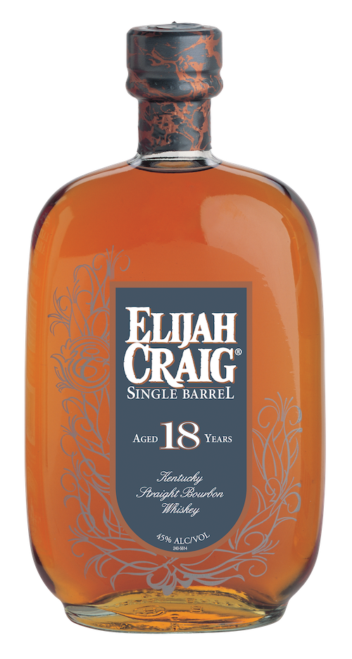 Elijah Craig 18 year old bourbon new label