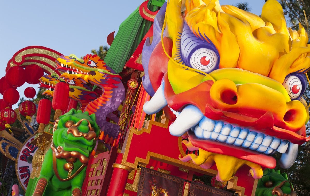 Mardi Gras Chinese New Year