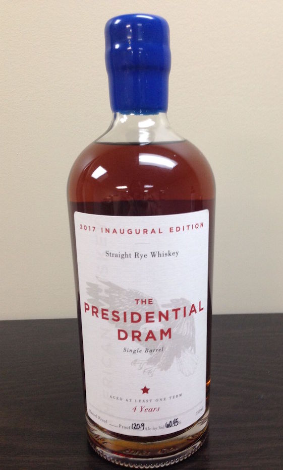 The Presidential Dram Inauguration Whiskey