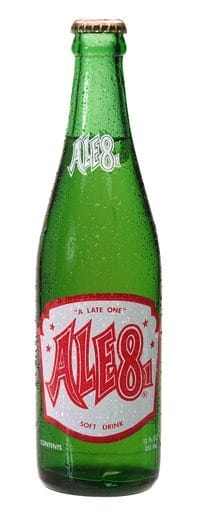 Ale-8-One Kentucky's Favorite Soft Drink Bottle, Winchester, Kentucky