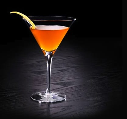 Citrus Manhattan Cocktail