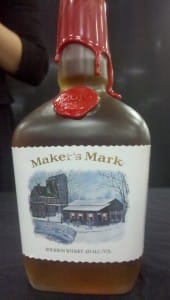 Maker's Mark Holiday Christmas Bottle