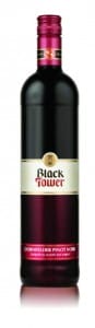 German Black Tower Dornfelder Pinot Noir wine