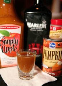 Harlemween Pumpkin HARLEM Shot Recipe
