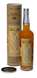 Colonel E. H. Taylor Jr. Old Fashioned Sour Mash Bourbon Whiskey Review