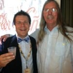 Ed Hamilton of Ministry of Rum and BourbonBlog.com’s Tom Fischer