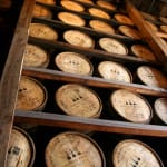 Bourbon Barrels Aging at Woodford Reserve, Versailles, Kentucky, photo by Sarah Resnick
