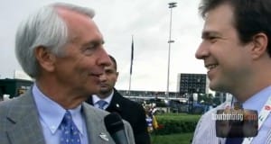 BourbonBlog.com's Tom Fischer in a recent interview with Kentucky Governor Steve Beshear, talking about Kentucky Bourbon whiskey